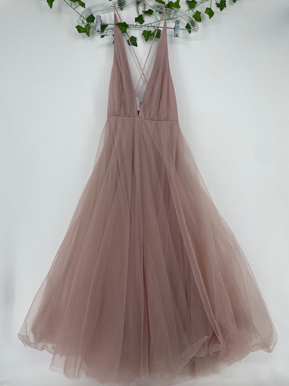 Kiss The Girl Midi Blush Hello Molly Prom Dress NWT XS